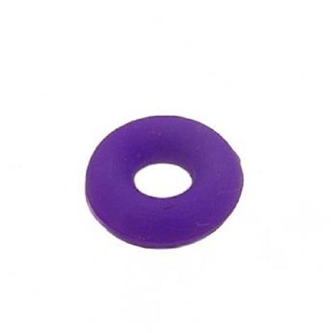 Babylinks Bead Charm Bracelet Purple Nylon Safety Stopper