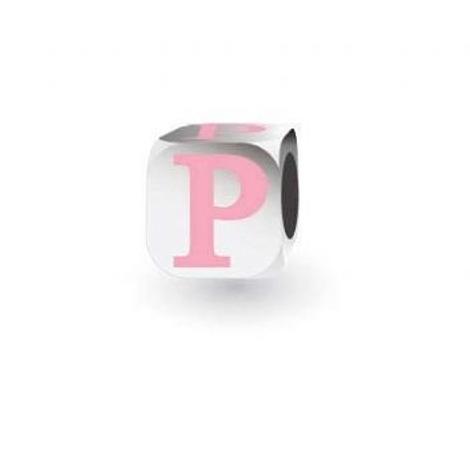 My Little Angel Babylinks Alphabet Bead Charm Pink Letter P