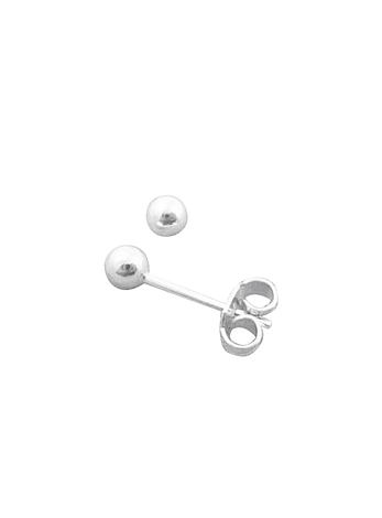 Sterling Silver 3mm Ball Stud Earrings