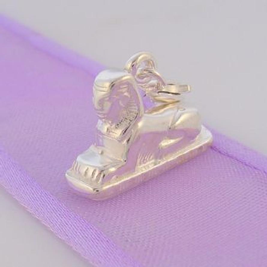 STERLING SILVER EGYPTIAN SPHINX CLIP ON CHARM - HR1849