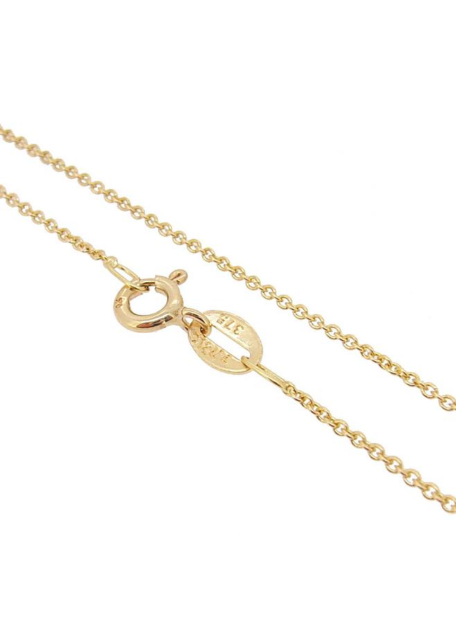 Fine 1.2mm Cable Chain Necklace in 9ct Gold