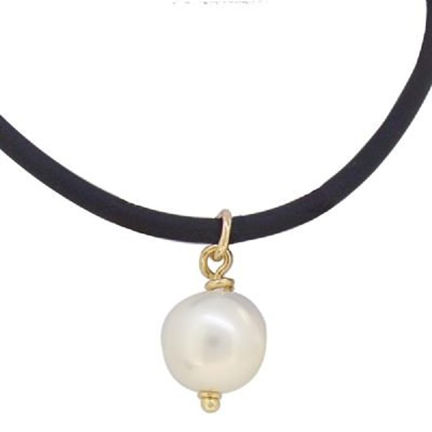 Freshwater Pearl 9ct Gold Lariat with Hanging Pearls – Dog House Pearls