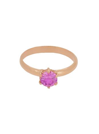 9ct Rose Gold Birthstone Solitaire Design Ring