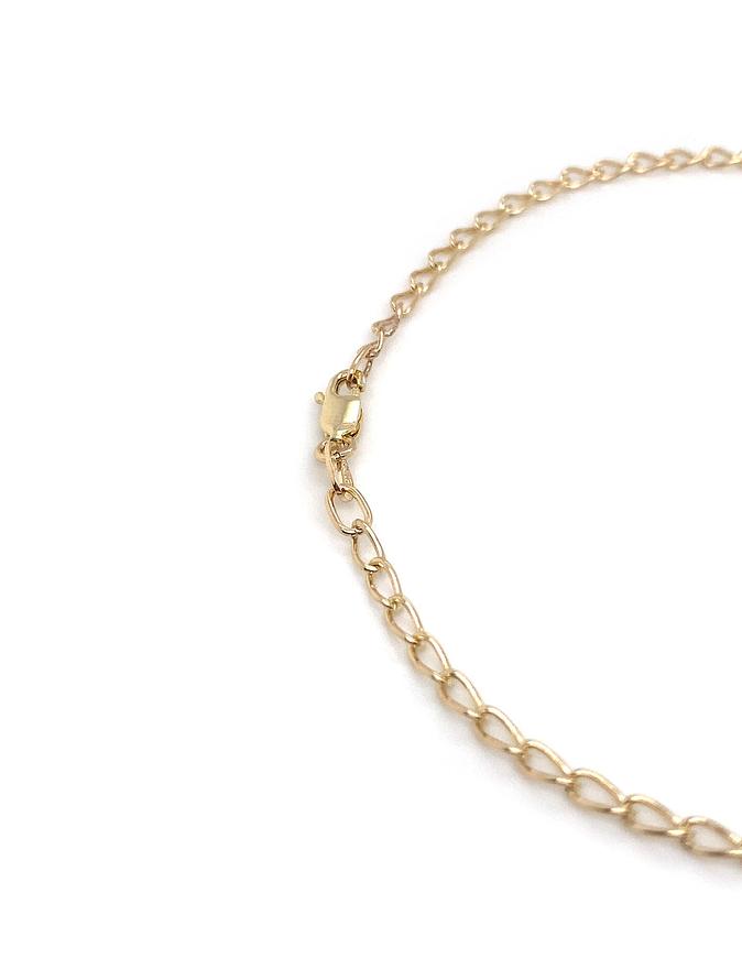 9ct Yellow Gold Long Curb Anklet Chain in All Sizes