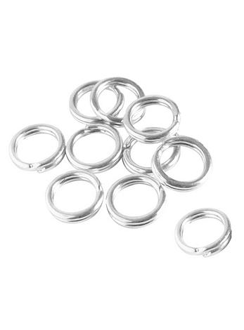 Sterling Silver Split Jump Rings for Charm Attachment