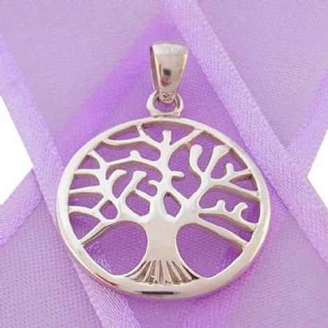 Sterling Silver 22mm Tree of Life Charm Pendant - Cp-925-54-706-9649
