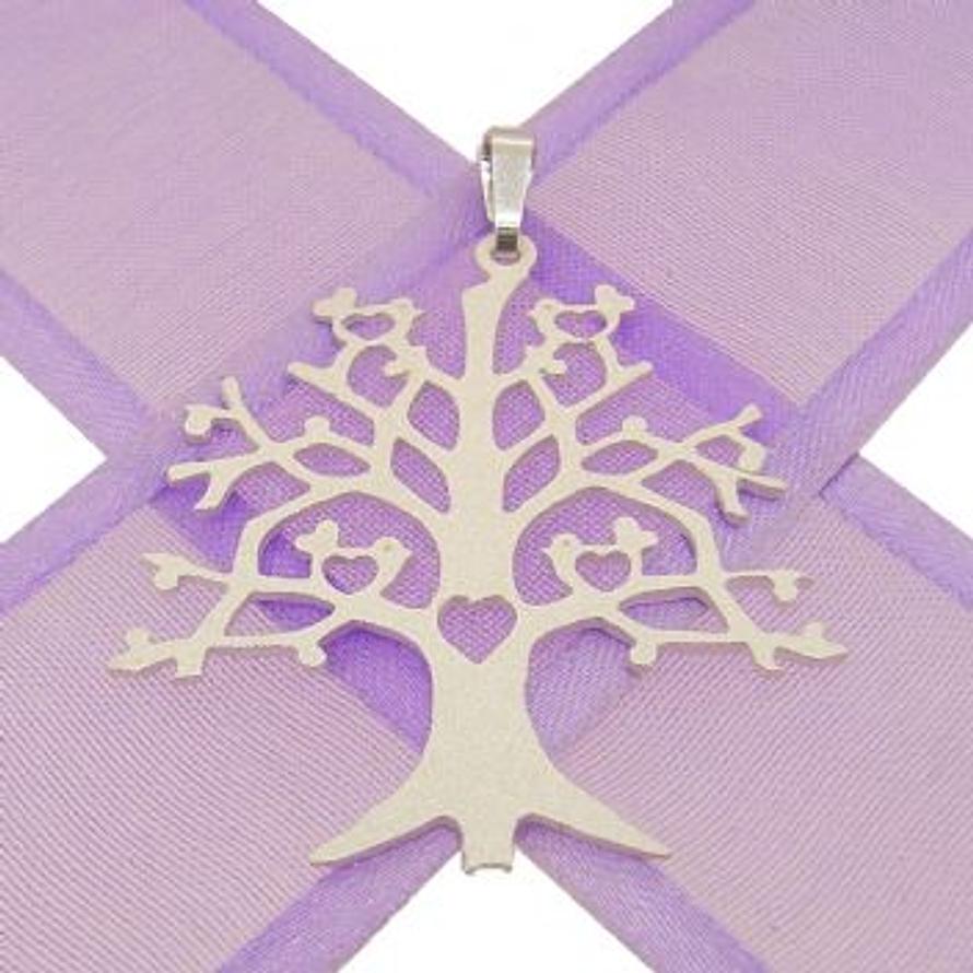 STERLING SILVER 33mm TREE OF LIFE CHARM PENDANT -925-54-706-9984