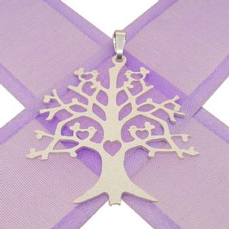 Sterling Silver 33mm Tree of Life Charm Pendant -925-54-706-9984