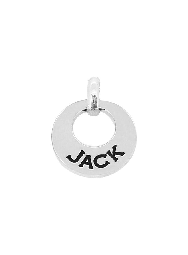 15mm Baby Child Circle of Life Personalised Family Name Pendant -15mm-Ss