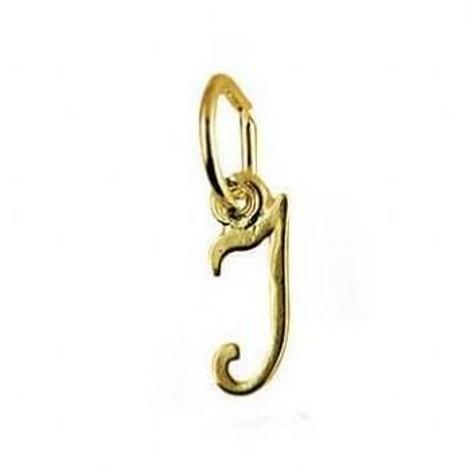 9ct Small Alphabet Initial Letter I Charm -9ct Hr1659i