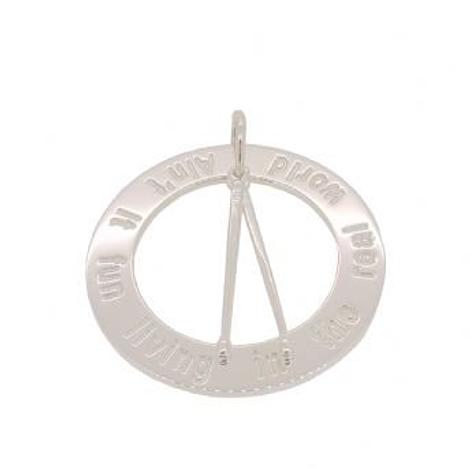 25mm Circle of Life Drumsticks Personalised Pendant Necklace