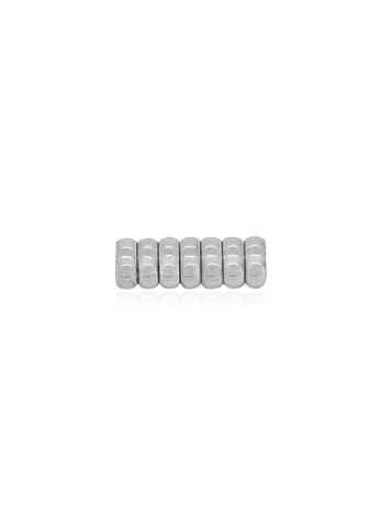 Seven 7 Lucky Rings Charms in 9ct White Gold
