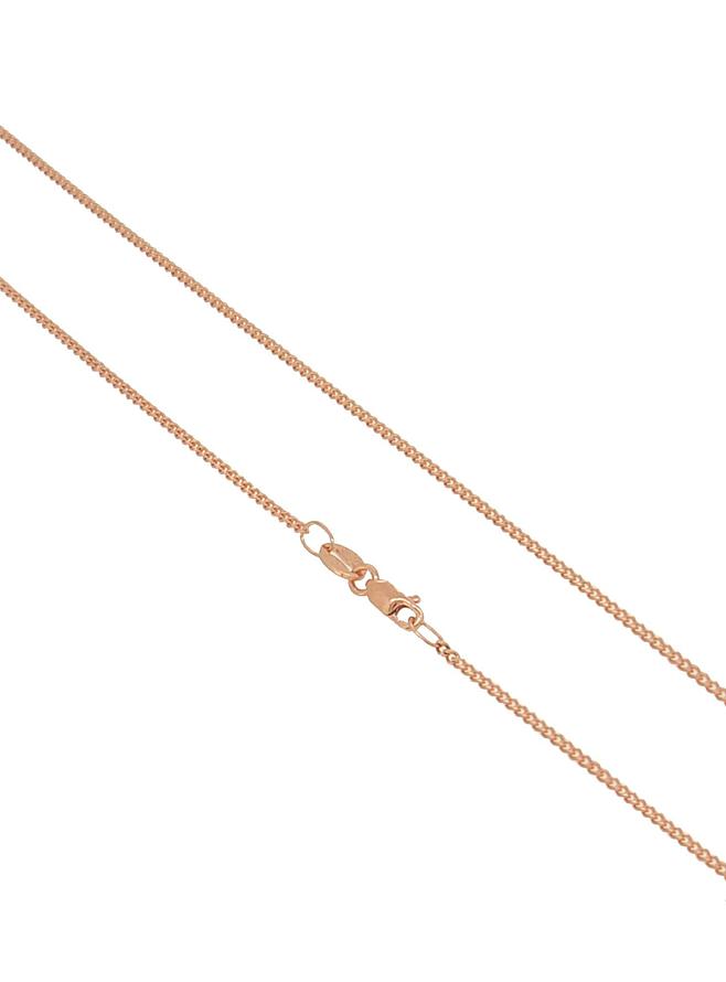 Beautiful Anklet Made in Solid 9ct Rose Gold 1.4mm Curb Chain