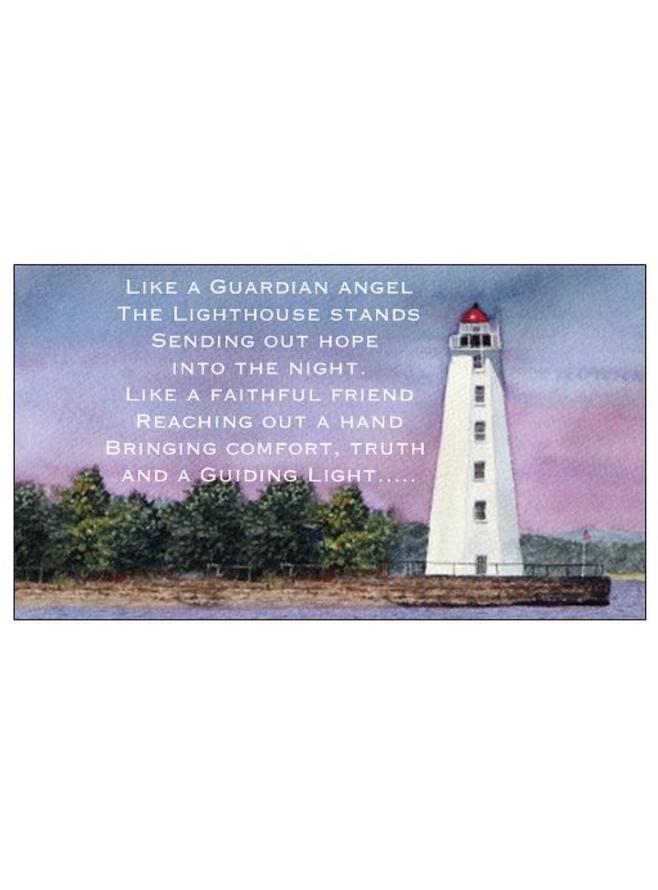 Free Gift Tag Lighthouse