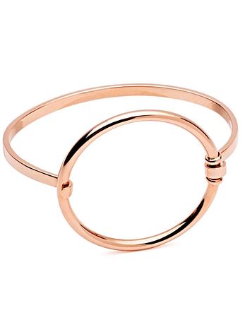 Pastiche Daybreak Rose Gold Stainless Steel Bangle