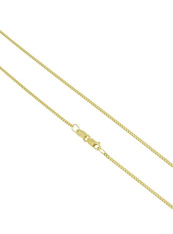 Beautiful Anklet Made in Solid 9ct Gold 1.4mm Curb Chain