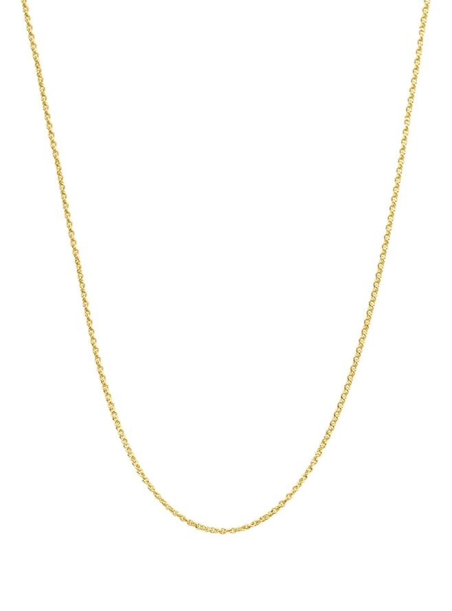 Cable Trace Necklace Chain in Solid 9ct Yellow Gold All Sizes