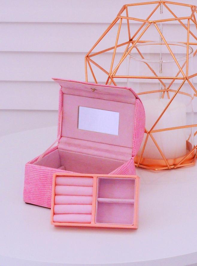 Lovely Pink Handbag Design Jewellery Box