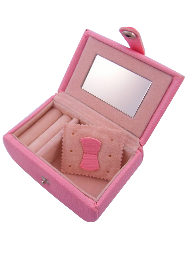 Teenie Tiny Small Pink Handbag Jewellery Box