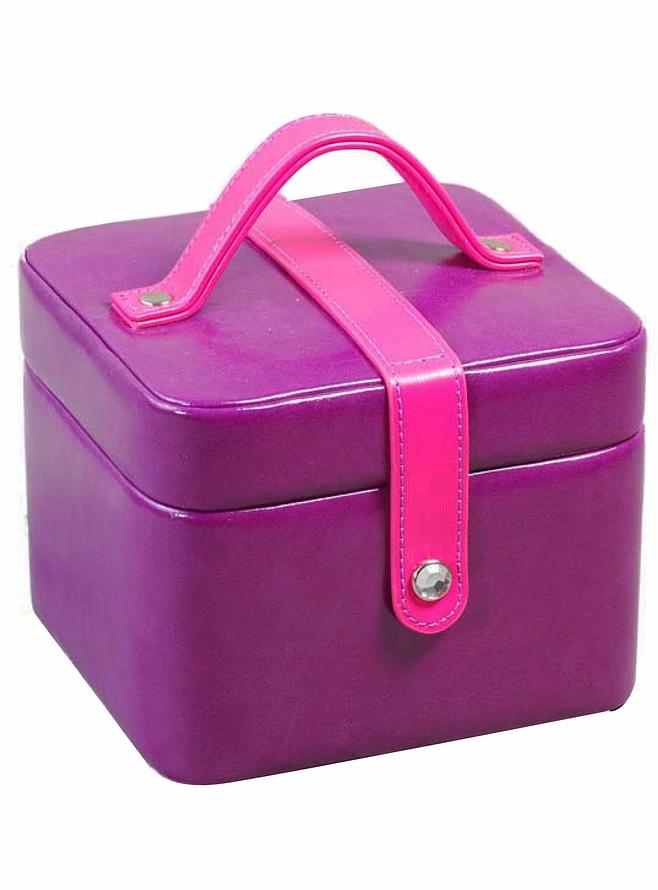 Deni Purple Jewellery Box