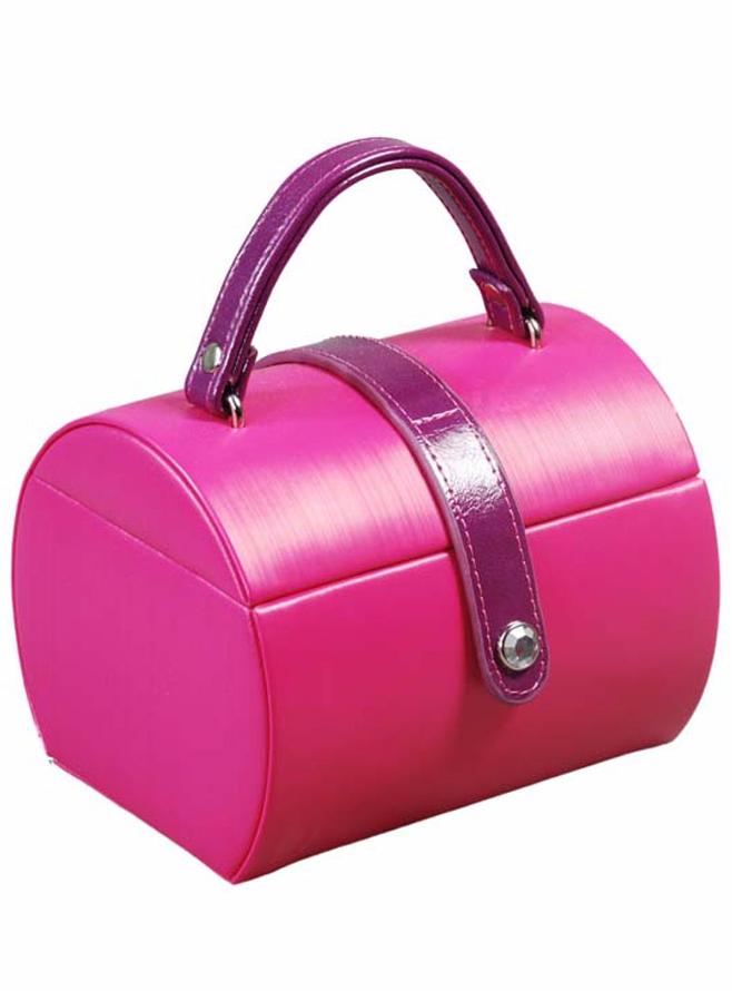 Deni Pink Fashion Jewellery Box