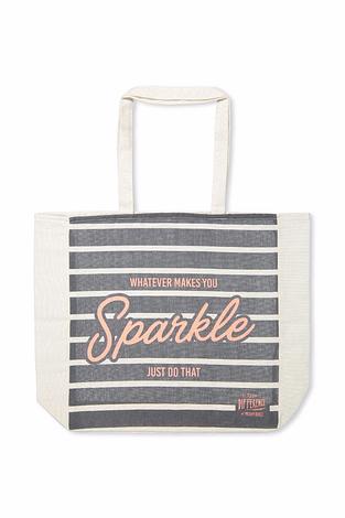 Free Gift Offer Sparkle Tote Bag
