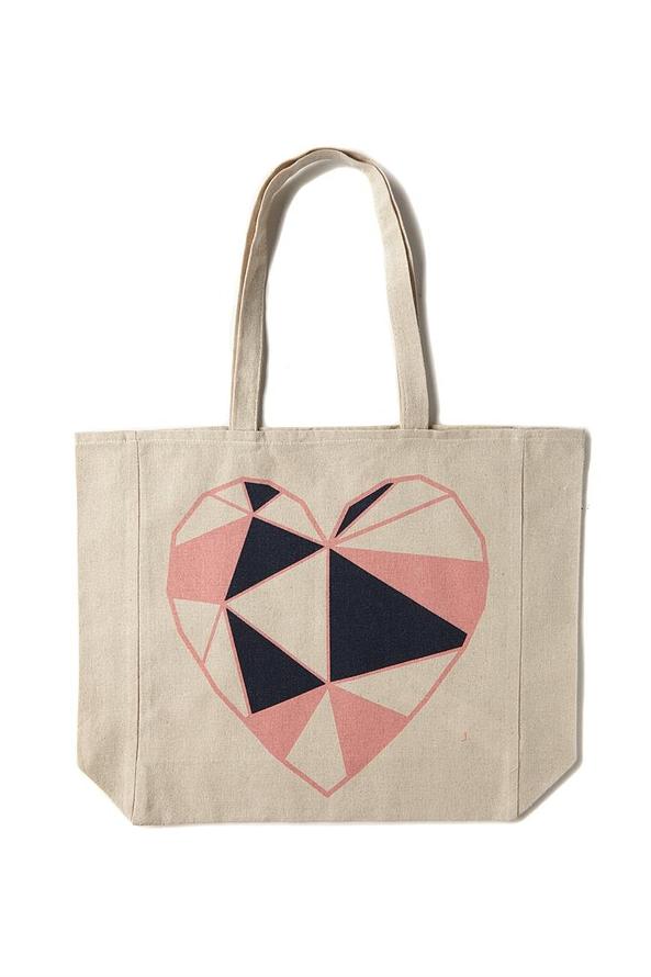 Free Gift Offer Mosiac Heart Tote Bag