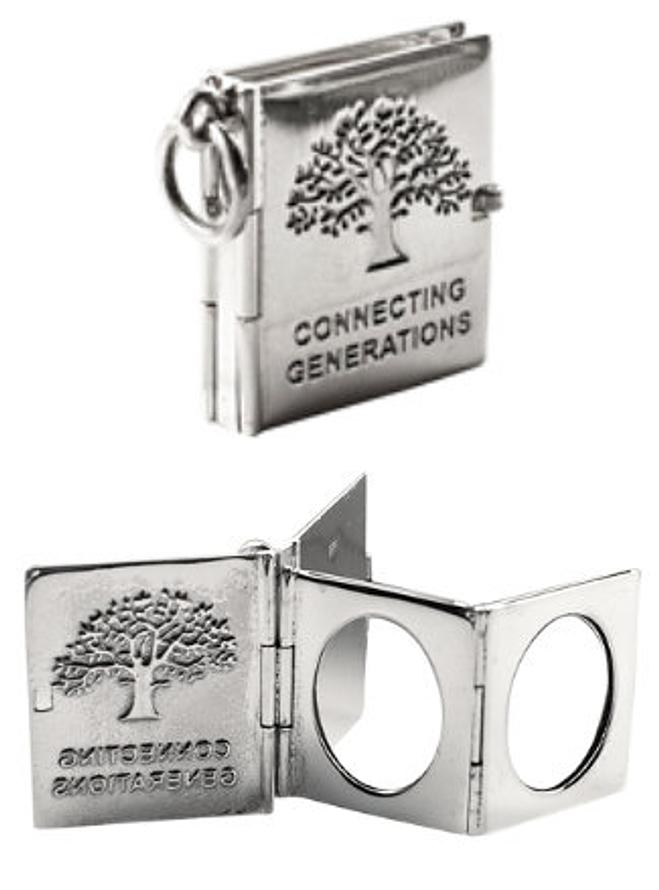 Connecting Generations Tree of Life 2 Page Photo Locket