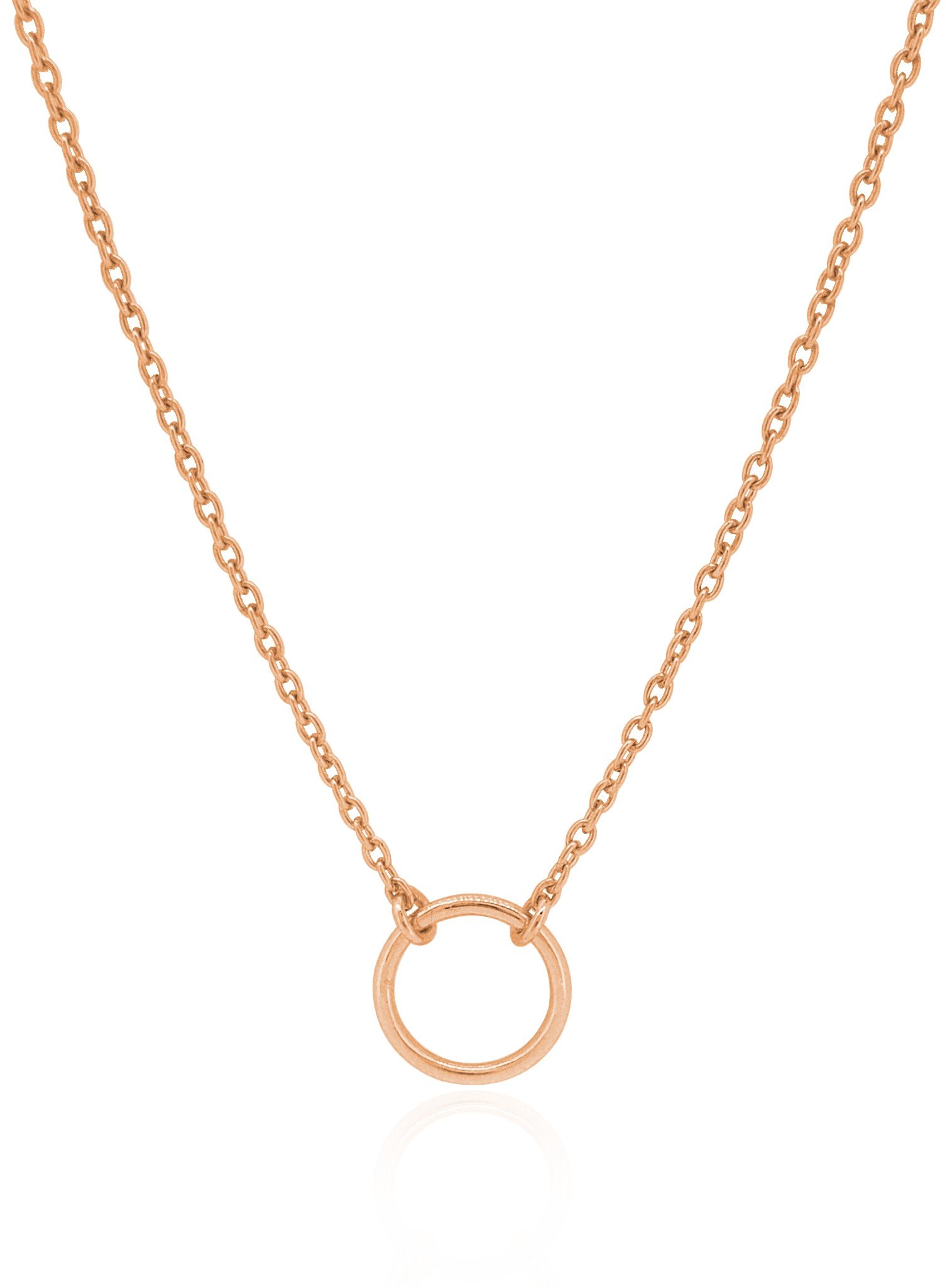 Circle Diamond Pendant | 9ct Gold Necklace | by Paul Wright Jewellery