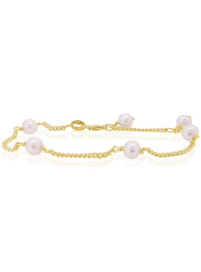 Coco Pearl Bracelet in 9ct Gold