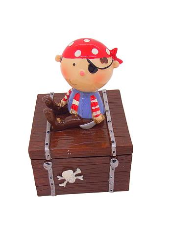 Pirate Treasure Trinket Jewellery Box