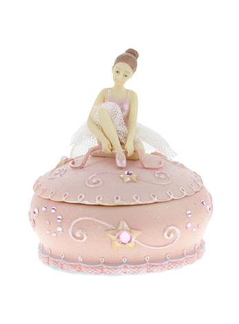 Musical Ballerina Jewellery Trinket Box