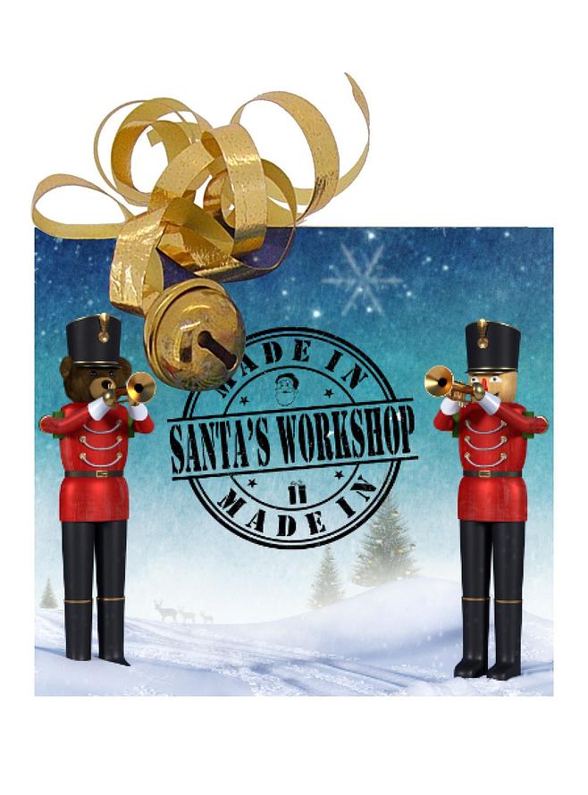 Free Gift Tag Made in Santas Workshop