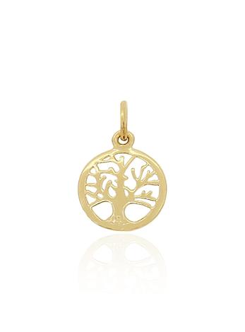 Tree of Life 16mm Charm Pendant in 9ct Gold