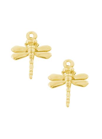 Dragonfly Charms for Sleeper Earrings in Solid 9ct Gold