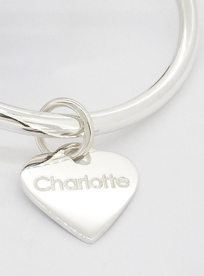Add Engraving to a Heart Tag