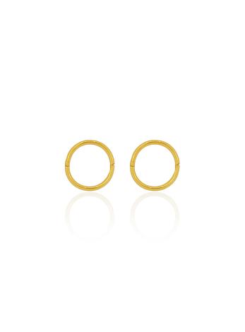 Solid 18ct Yellow Gold Sleeper Earrings