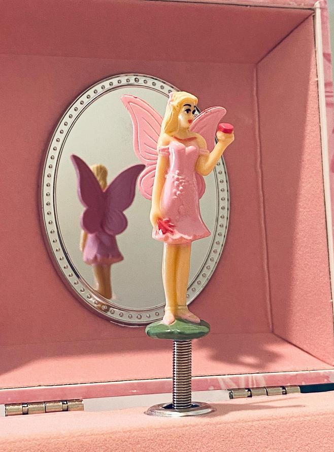 Fairy Dancer Musical Pink Jewellery Box