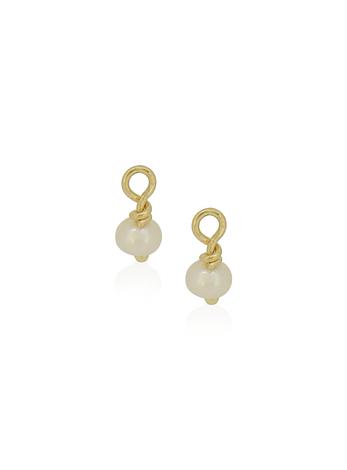 Small Pearl Drops for Sleeper Earrings in 9ct Gold