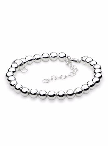 Pastiche 6mm Ball Bead Bracelet in Sterling Silver