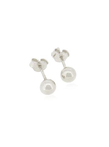 Elise Simple Ball Stud Earrings 5mm in Sterling Silver