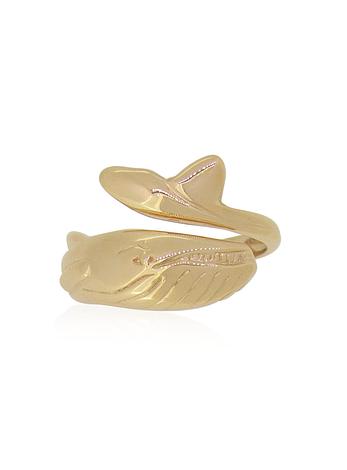 Nalu Whale Ring in 9ct Gold