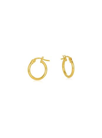 Aurelia Baby Gypsy Hoop Earrings in 9ct Gold