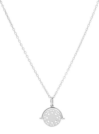 Pastiche Francis Spinner Charm Necklace in Silver