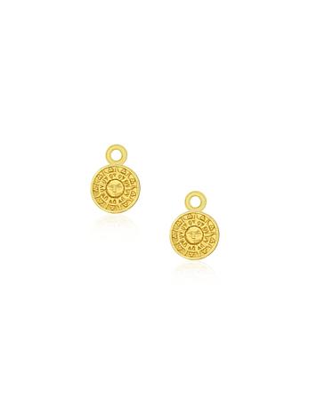 Sunshine Sun Goddess Charms for Sleeper Earrings in 9ct Gold