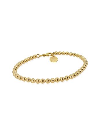 Aurelia 4mm Ball Bead Bracelet All Sizes in 14ct Gold