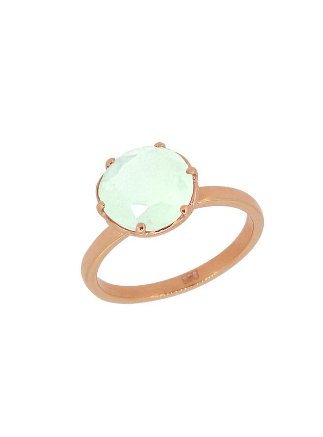 Belle Gemstone Solitaire Ring in 9ct Rose Gold