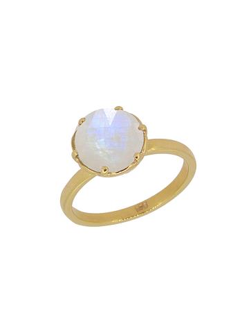 Belle Gemstone Solitaire Ring in 9ct Gold
