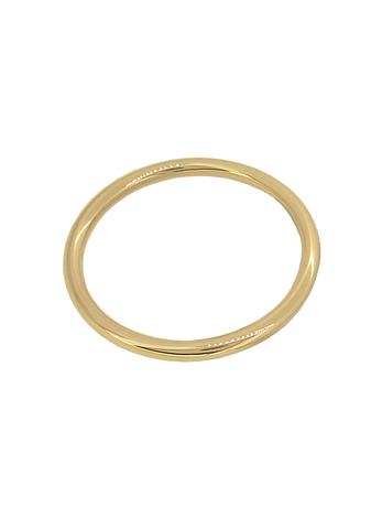 Simple 5mm Round Golf Bangle in 9ct Gold
