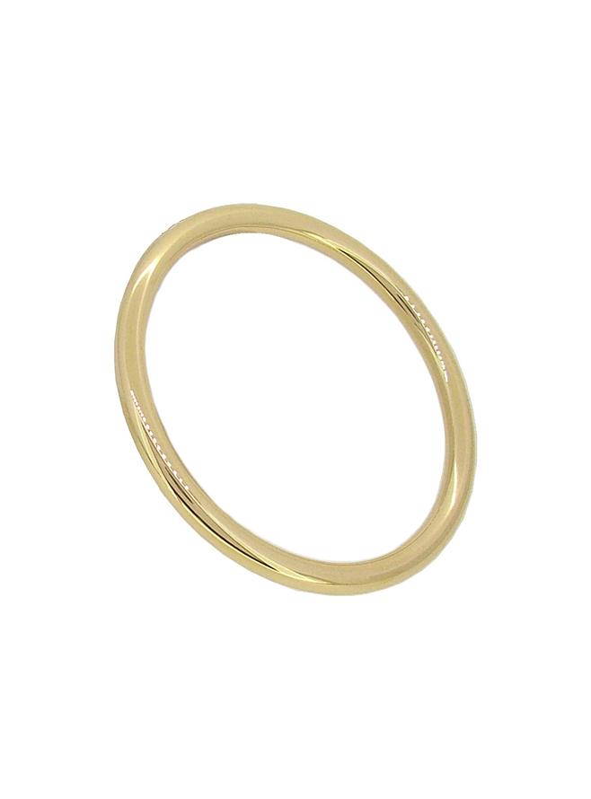 Simple 5mm Round Golf Bangle in 9ct Gold